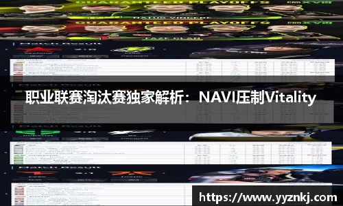 职业联赛淘汰赛独家解析：NAVI压制Vitality