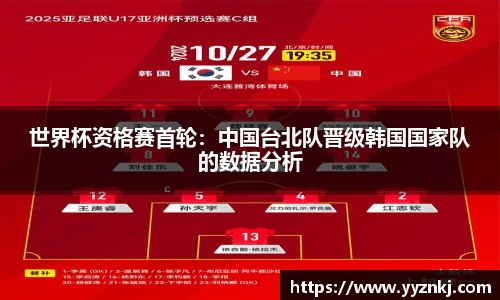 世界杯资格赛首轮：中国台北队晋级韩国国家队的数据分析